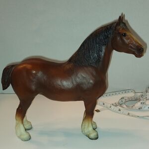 Vintage Breyer Molding Co. Horse #84 Clydesdale Mare Chestnut